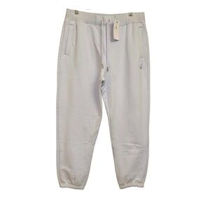Jordan Flight Fleece Sweatpants Women Large Light Blue Loose Fit Excellent